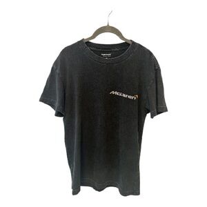 McLaren Racing Washed Black Crew Neck Tee XS